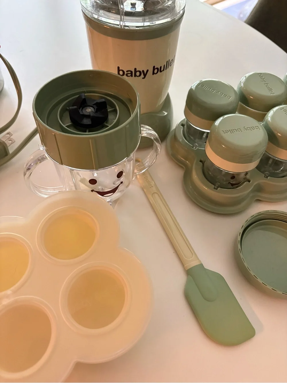 Magic Bullet Baby Bullet Complete Baby Food Maker System Combo Set Green